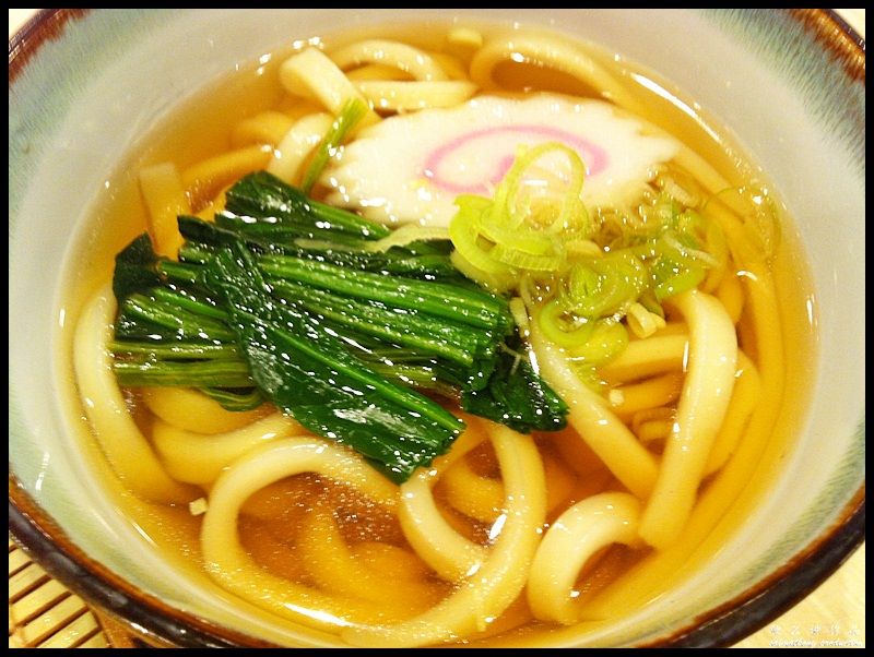 Manmaru Homemade Udon まんまる @ Mid Valley : Kake Udon カケうどん (RM8.90)