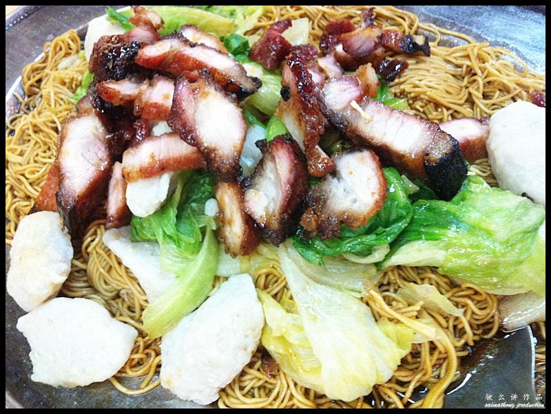 Sek Yuen Restaurant 适苑酒家 @ Jalan Pudu, KL : Char Siew & Fish Paste Sang Meen 叉烧鱼滑生面