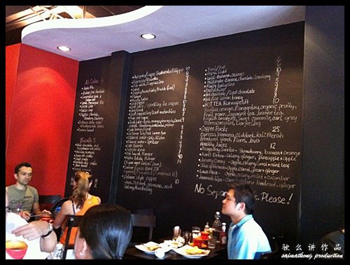 Antipodean Cafe - Bangsar opts for paperless menu board