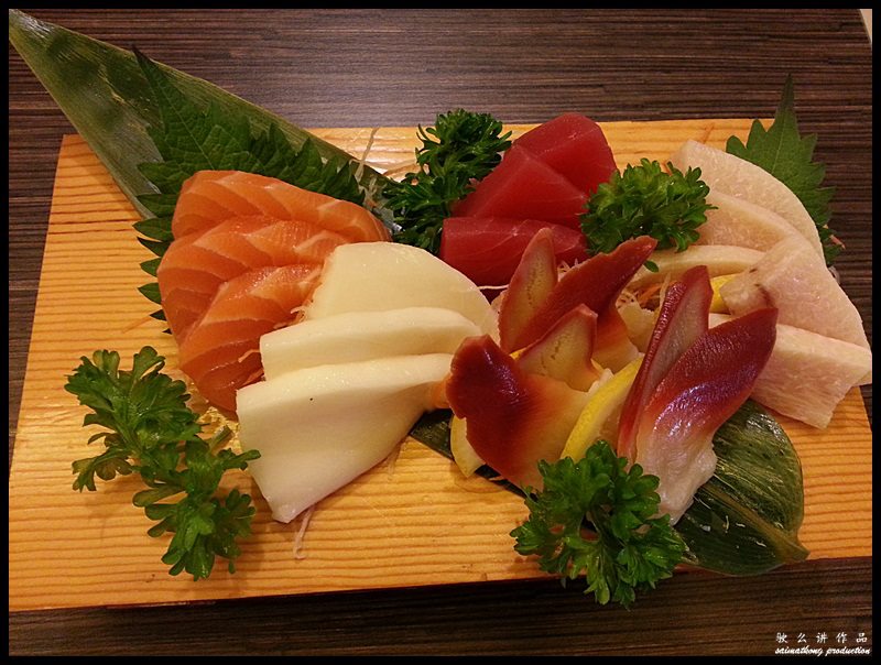 Bonbori Japanese Cuisine @ Setiawalk, Puchong : Sashimi Platter RM57.70