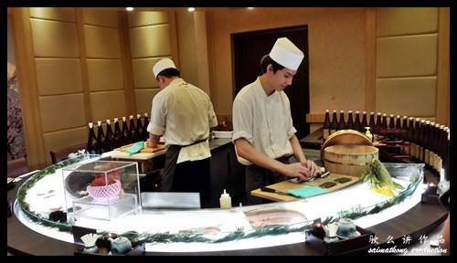 Sushi bar and watch the chefs at work : 一心 Ishin Japanese Dining @ Old Klang Road