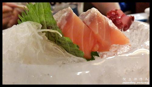 Sashimi Zen (Assorted Sliced Raw Fish) set RM48.00 : 一心 Ishin Japanese Dining @ Old Klang Road