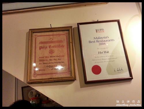 This restaurant was awarded as Malaysian