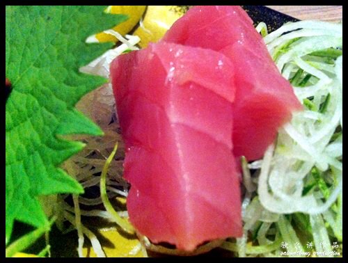 Kagura Sashimi - Tuna : Makiya Sushi @ Setiawalk, Puchong