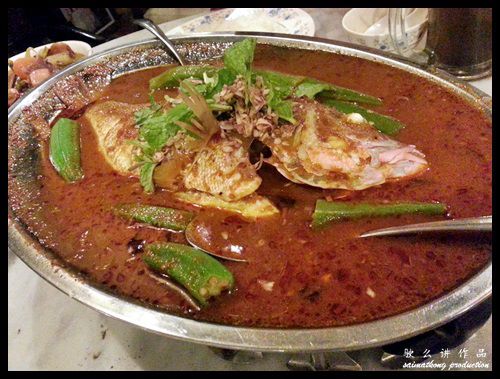 Gulai Tumis Snapper RM44.00 : The Wok Restaurant @ Bandar Puteri, Puchong