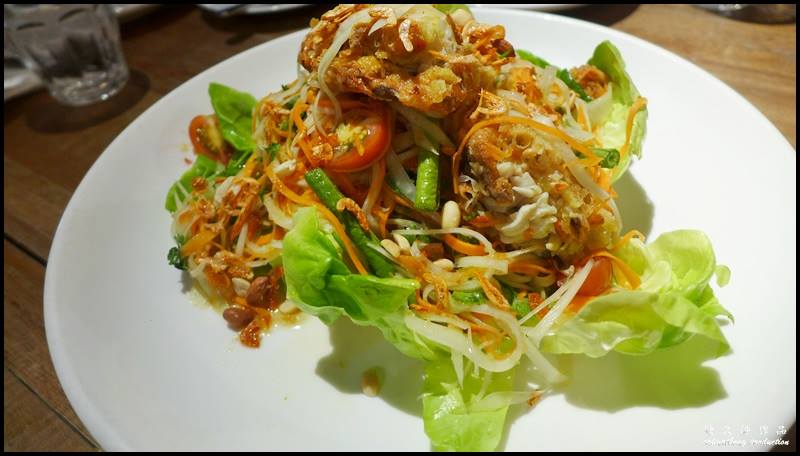 Food Review: Plan B @ Bangsar Village 1 : Som Tam Crab Salad (RM29)