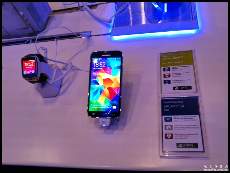 Samsung GALAXY S5 + Galaxy Gear 2 + Galaxy Gear Fit Available Now!