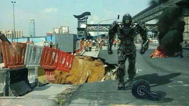 KL Under Attack! Godzilla and company cause of KL sinkholes!