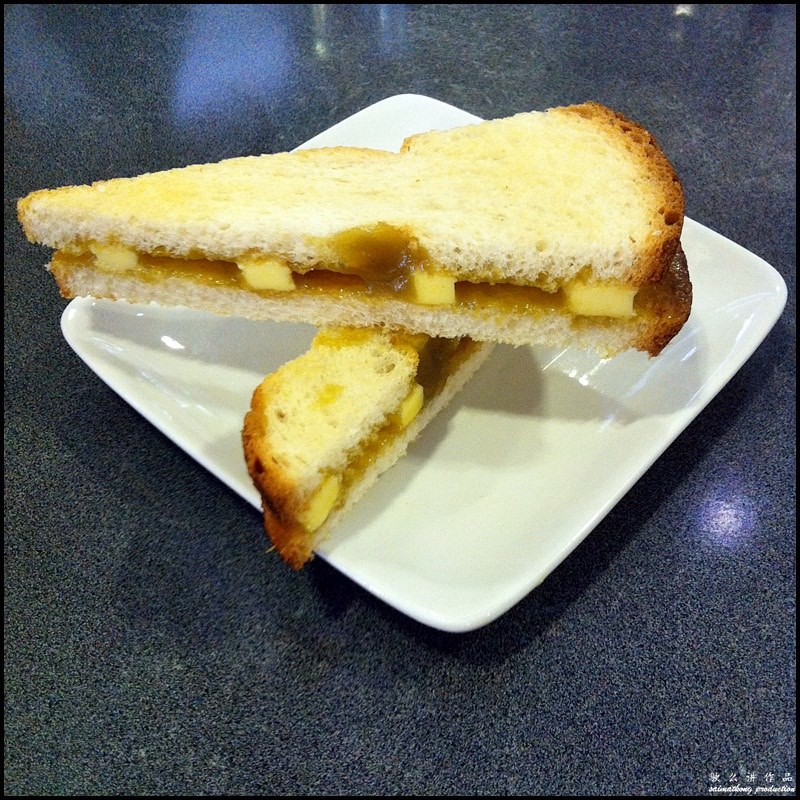 Crunchy Toast with Kaya + Butter (RM5.90)
