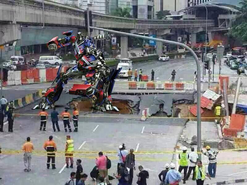 KL Under Attack! Godzilla and company cause of KL sinkholes!