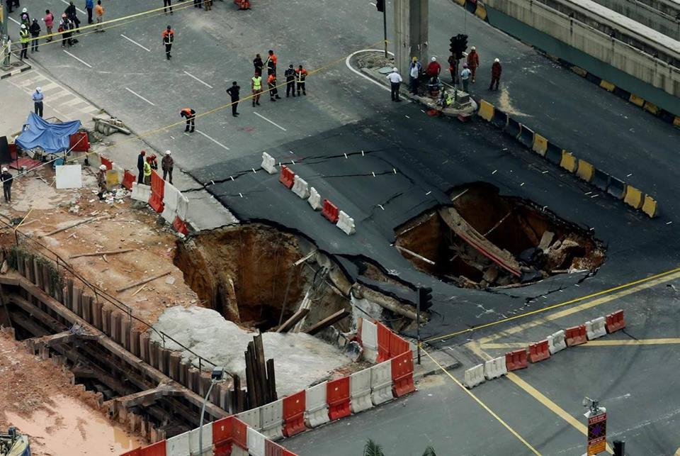 KL Under Attack! Godzilla and company cause of KL sinkholes!