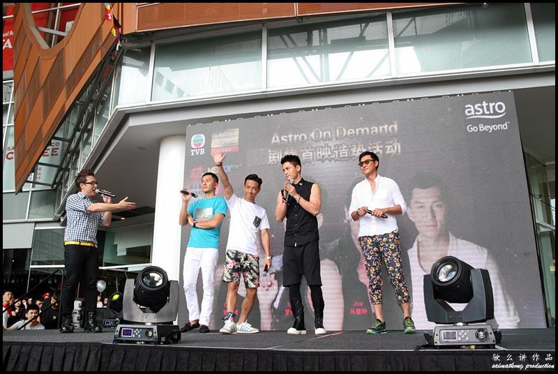 Astro On Demand Drama Promo Tour at Paradigm Mall (Featuring Joe Ma马德钟, Him Law 罗仲谦, Oscar Leung 梁烈唯 & Benjamin Yuen 袁伟豪)