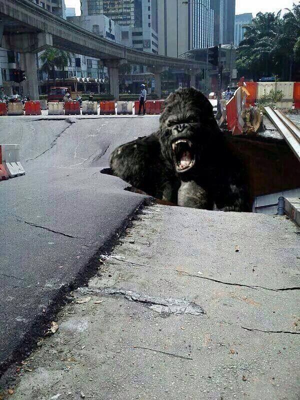 KL Under Attack! Godzilla and company cause of KL sinkholes!