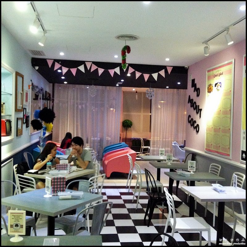Mad About Coco @ Publika, Solaris Dutamas : The cafe is bright, cosy and has very nice decorations.