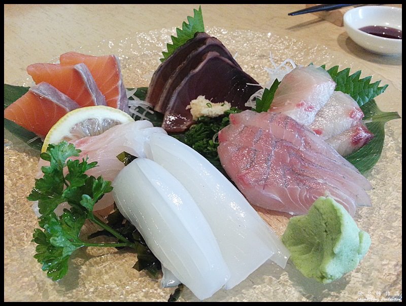 Miraku 味楽 @ Paradigm Mall : Sashimi Moriawase Kaede RM60.00