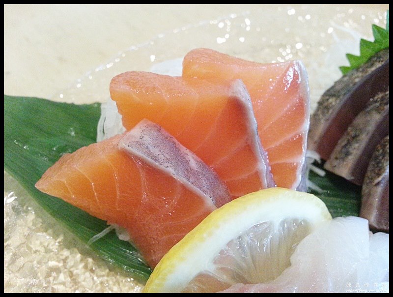 Miraku 味楽 @ Paradigm Mall Sashimi Moriawase Kaede : Salmon Sashimi