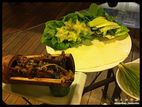 Beef Bamboo Tube (bo ong tre)