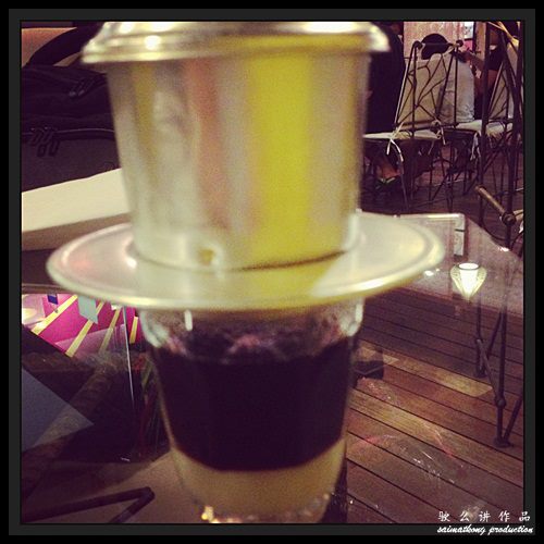 Vietnamese drip coffee (premium bazan)