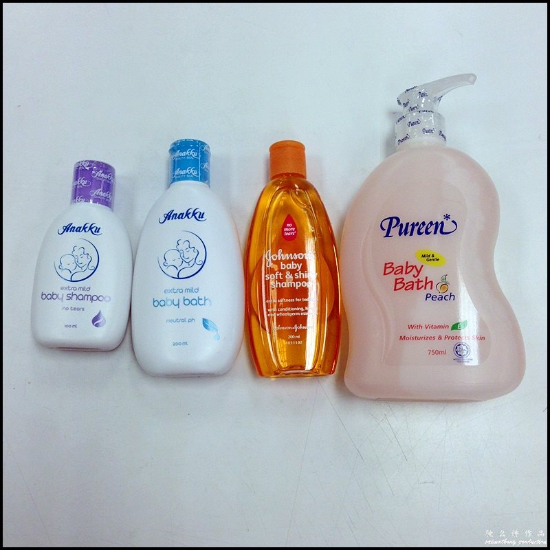 Newborn CheckList: What You Need To Buy - Baby shower gel & shampoo