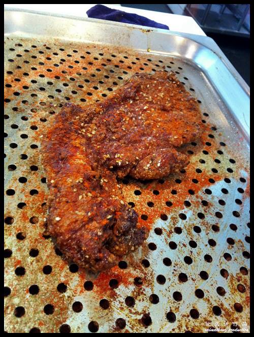 BBQ Large Fried Chicken(RM8.50) @ Hot Star Large Fried Chicken (豪大大雞排)@ SS15, Subang Jaya
