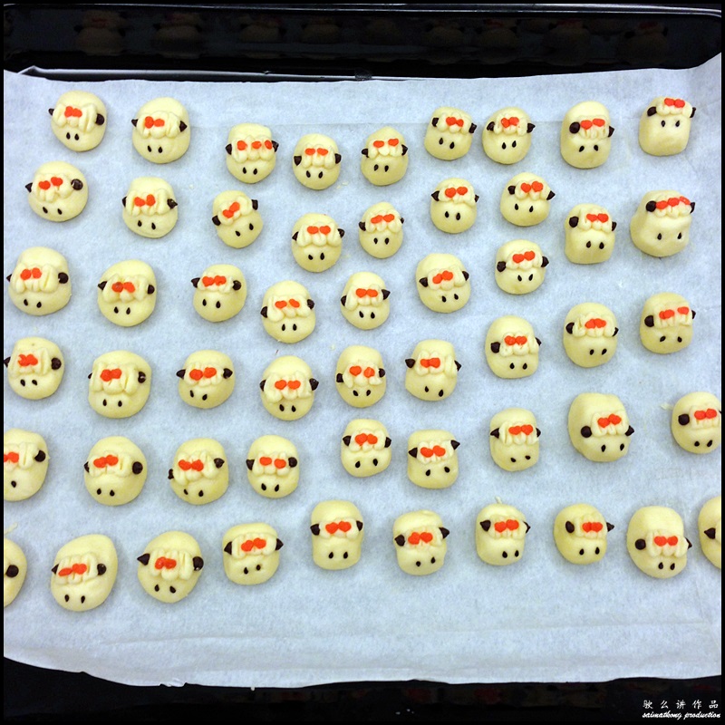 Chinese New Year Cookies - Sheep German Cookies