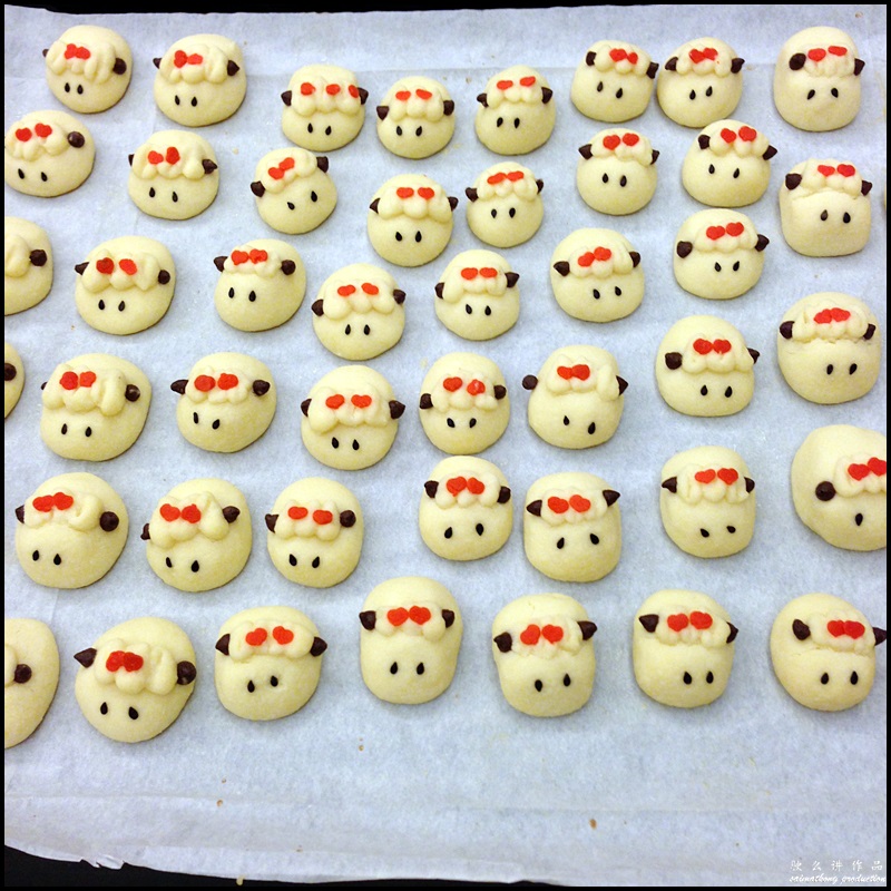 Chinese New Year Cookies - Sheep German Cookies