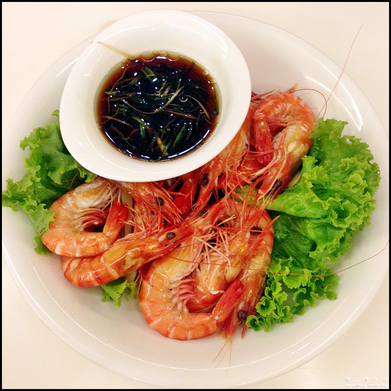 Chinese New Year 'Reunion Dinner @ Putien (莆田), 1 Utama Shopping Centre : Steamed Fresh Tiger Prawns