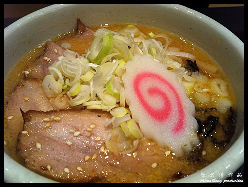 Hokkaido Santouka Ramen @ Tokyo Street Pavillion KL : Char Siu Ramen (Miso) RM27.50 for S size