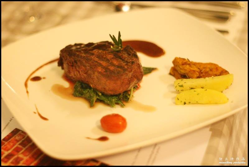 Galerie Du Vin @ Glomac Damansara, KL : Grilled tenderloin steak