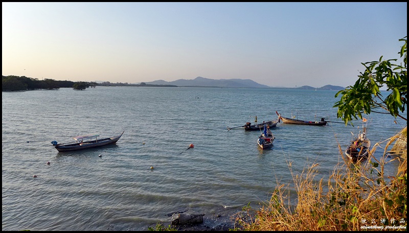 The beautiful sunset in Phuket taken not far away from Laem Hin Pier :)