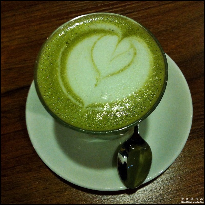 Minamotonoya Cafe @ Glass City, Sri Petaling : Green Tea Latte