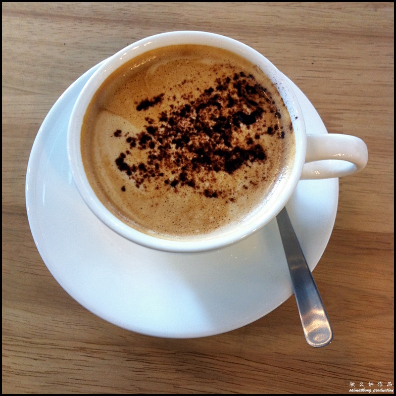 MISS Coffee & Toast @ Puchong Financial Corporate Centre (PFCC), Bandar Puteri : Cappuccino