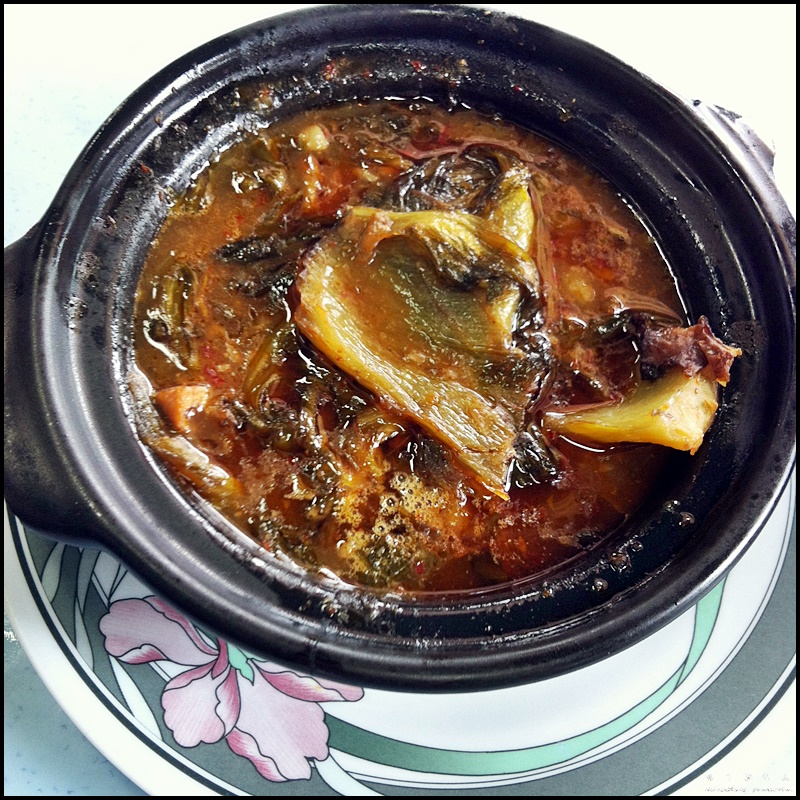 Peng Heong Hakka Paikut Restaurant @ Klang : Claypot Kiam Chai Buey