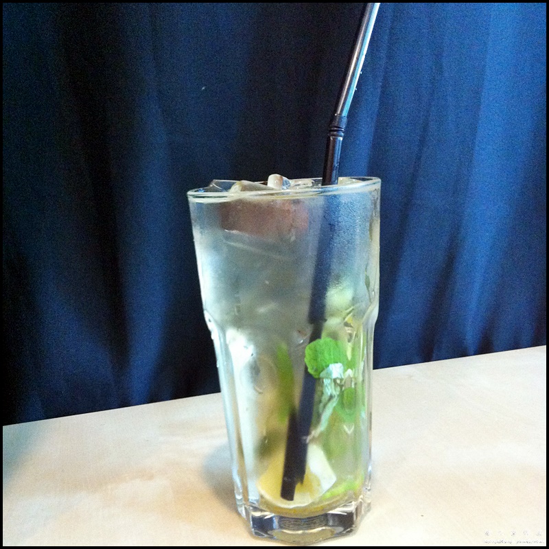 Kesom Cafe @ Aman Suria - signature beverage named 'Apa Pun Ada' which is made of tea, serai, pandan, asam boi & mint. Refreshing!