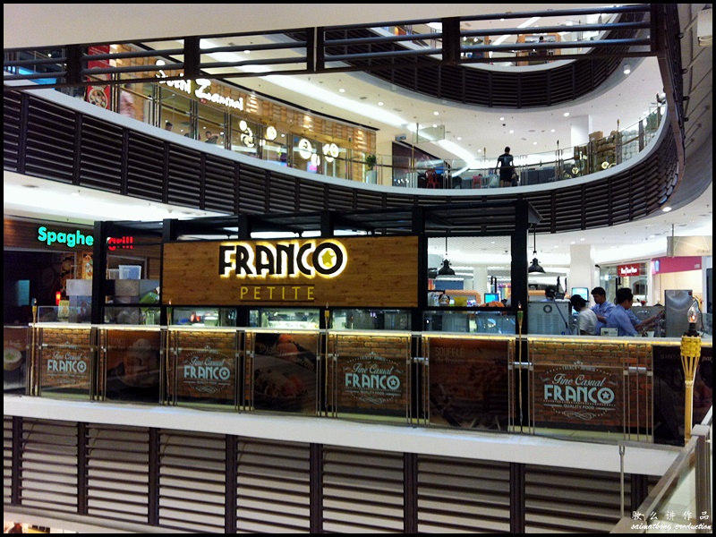 Franco Petite @ Paradigm Mall