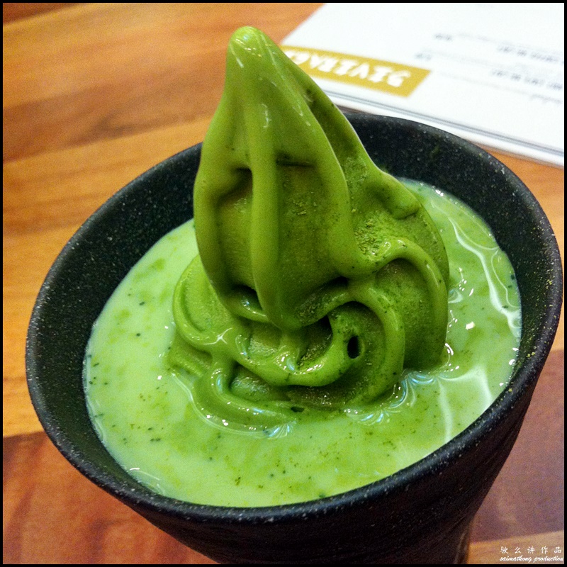 Franco Petite @ Paradigm Mall - Iced Matcha Latte with Matcha Softee (RM14.80)