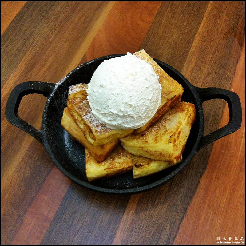 Franco Petite @ Paradigm Mall - French Toast (RM16.80)