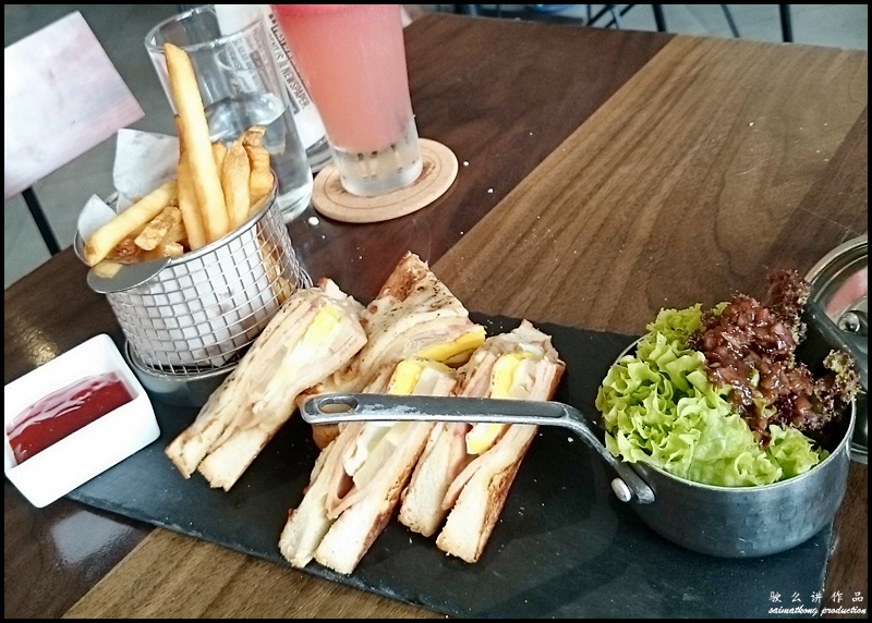 Walnut Cafe & Bar @ PFCC, Bandar Puteri : Croque Monsieur (RM17.00)