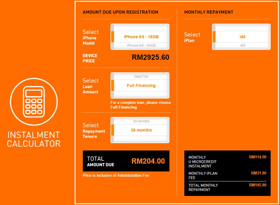 Instalment Calculator