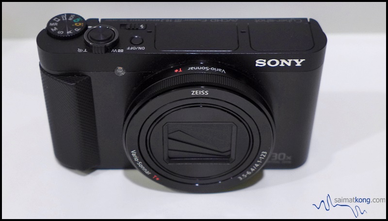 Review : Sony Cyber-shot HX90V : Front View