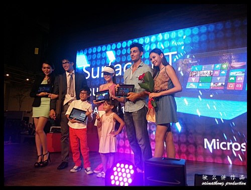 Models @ Microsoft Surface RT launch @ Publika, Solaris Dutamas!