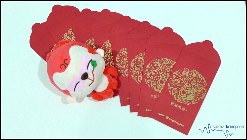 Hong Leong Bank Red Ang Pau Packets