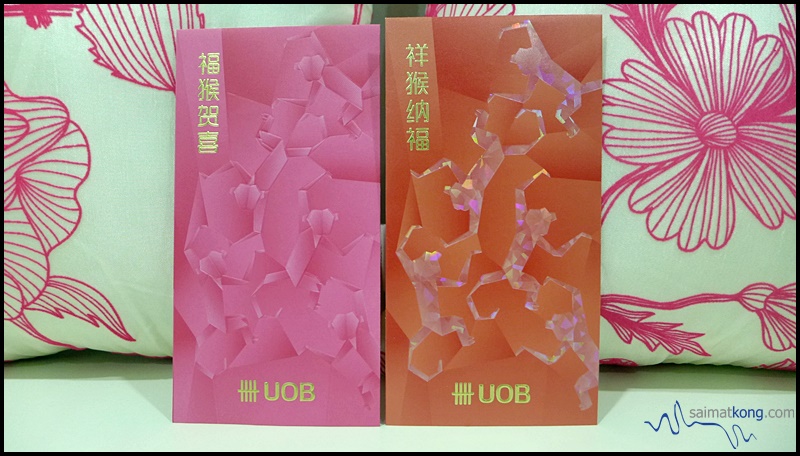 UOB Bank Red Ang Pau Packets