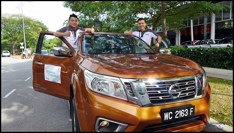 Yo! I'll be driving  the Nissan Navara fueled by PETRONAS Dynamic Diesel.