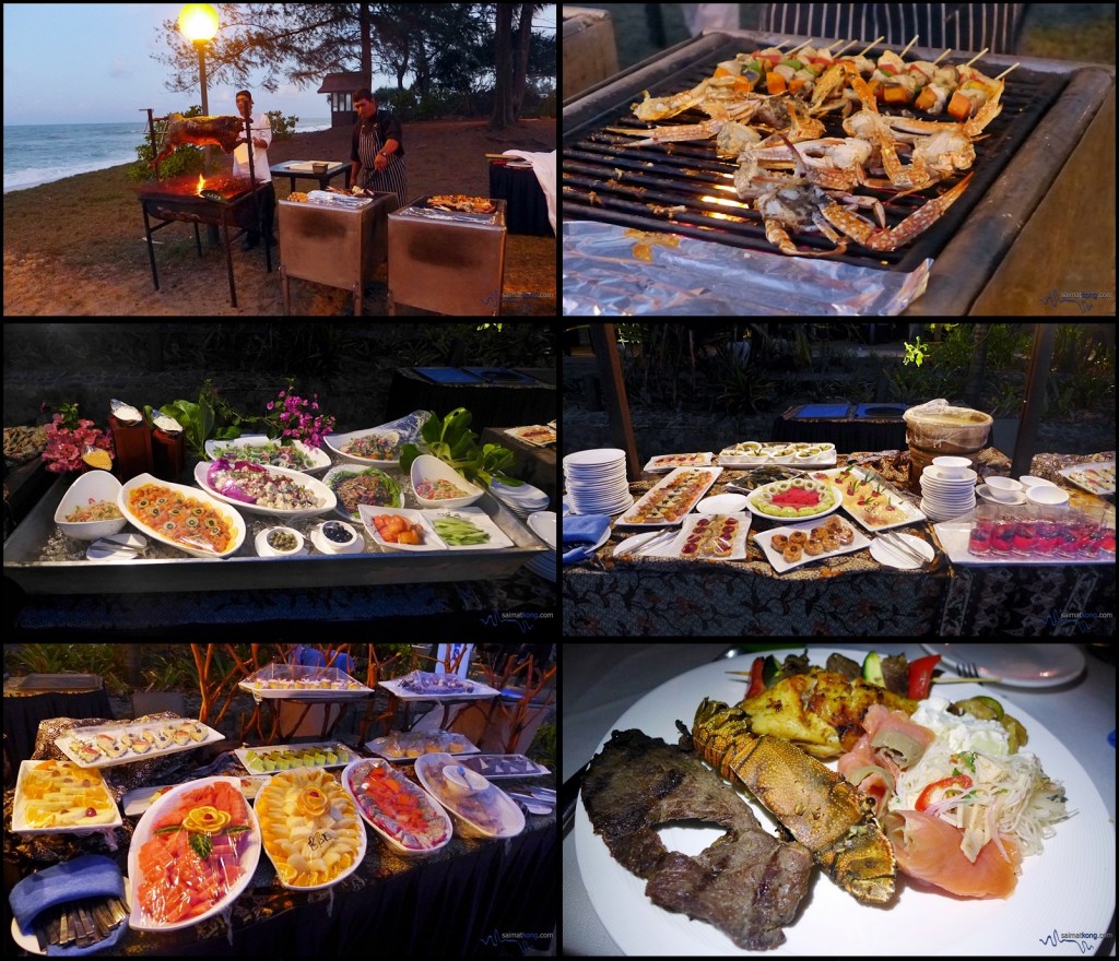 Tanjong Jara Resort - Dinner at Nelayan Beach