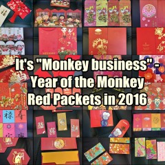 It’s “Monkey business” – Year of the Monkey red packets in 2016