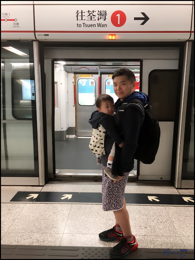  Traveling around HK is very convenient and easy using the MTR. 