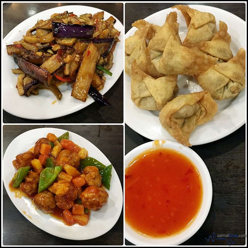 Delicious Kitchen 美味廚 - We ordered sweet & sour pork, Szechuan eggplant and fried wonton. Food was good. Price wise, it's a bit expensive.