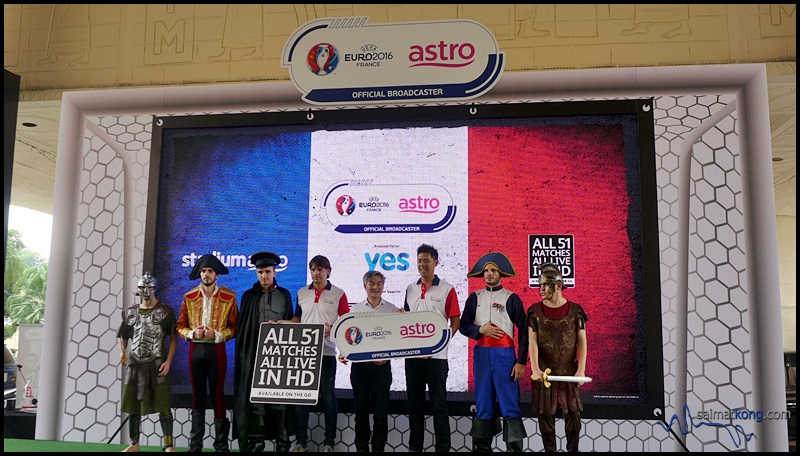 Present at the launch were former Spain international Fernando Morientes, Chief Operating Officer of Astro Henry Tan and Lee Choong Khay, Astro's Head of Sports Business. 