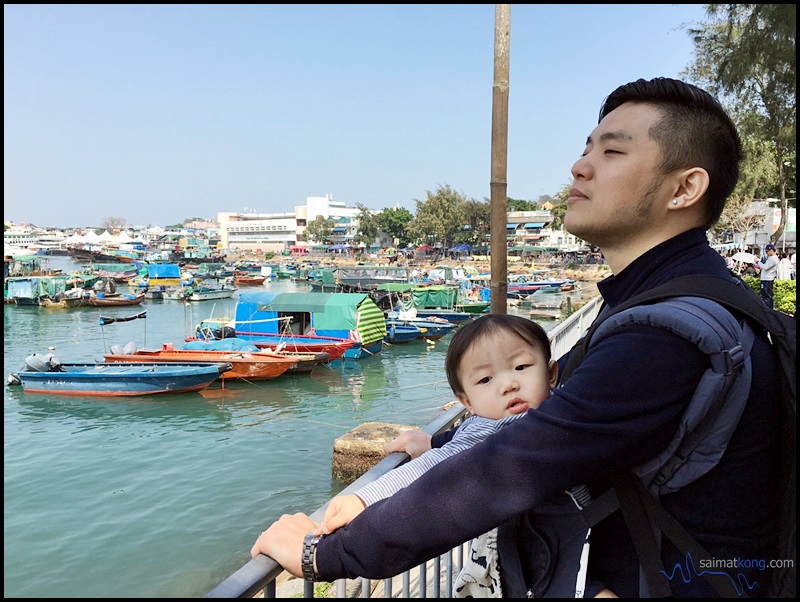Cheung Chau 長洲 : Find a nice spot to take photos.